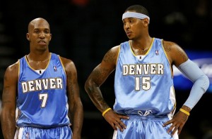 How will Carmelo and Chauncey pair up for the playoffs?